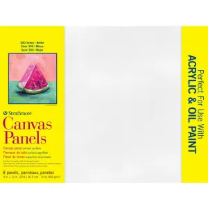 300 Series Canvas Panels 9in x 12in 8/Pkg