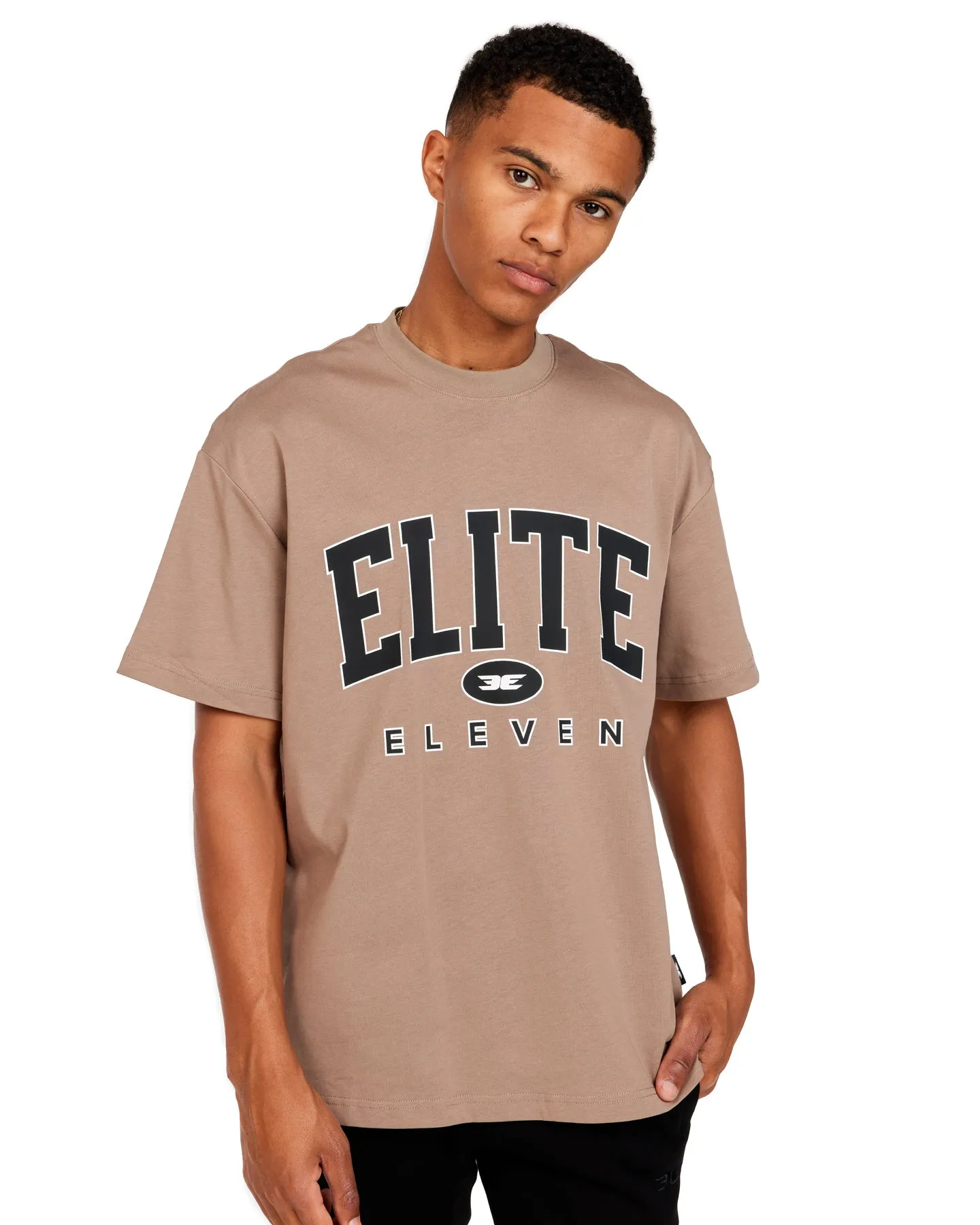 Academy Tee - Taupe