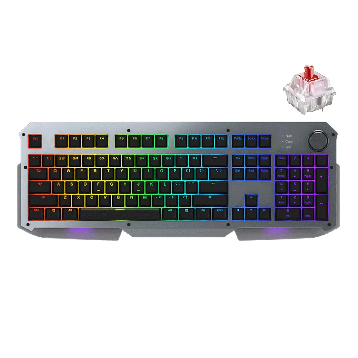 Akko 6104S RGB Mechanical Keyboard (Cherry MX Red)