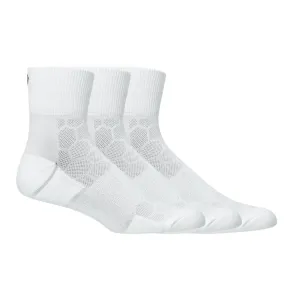 asics Running Quarter 3P Unisex Quarter Socks