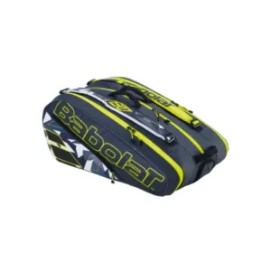 Babolat RH X12 Pure Aero Bag [Grey/Yellow]