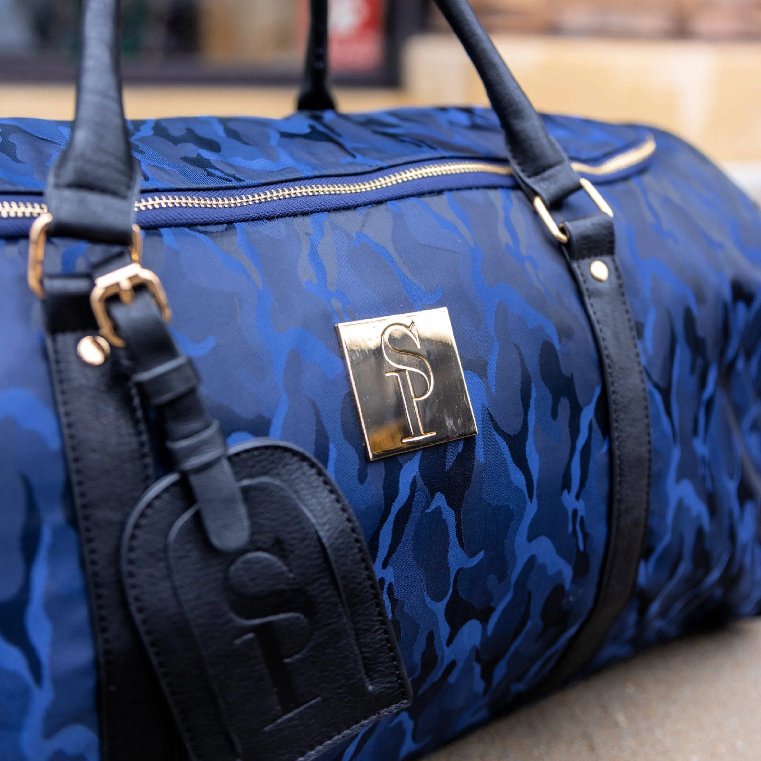 Blue Camo Duffle (BLACK FRIDAY SALE)