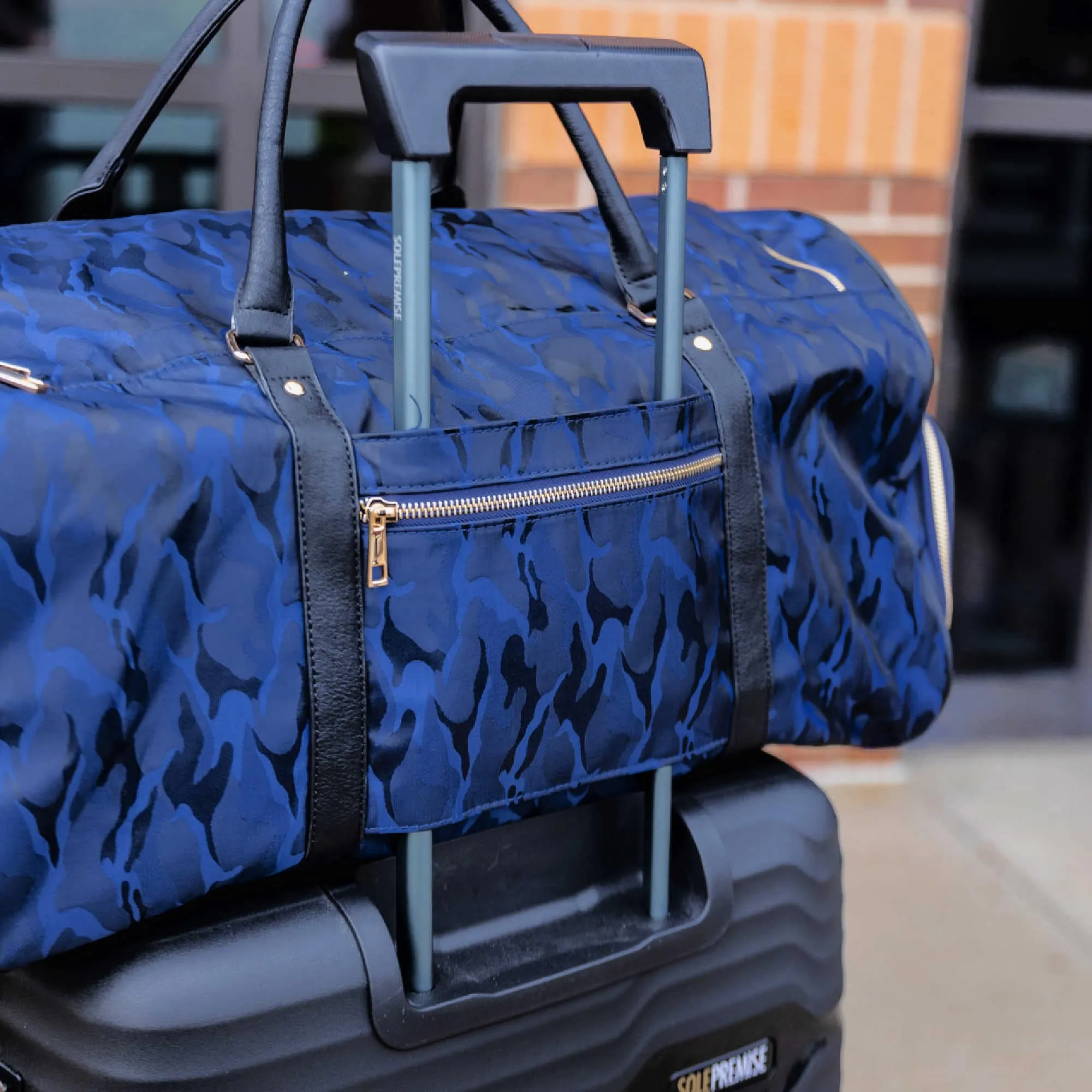 Blue Camo Duffle (BLACK FRIDAY SALE)