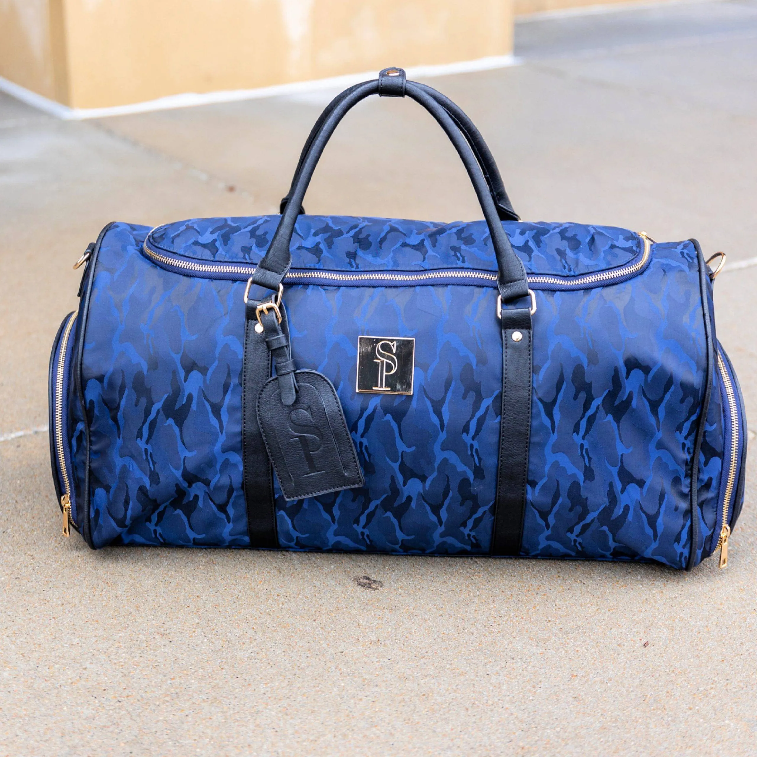 Blue Camo Duffle (BLACK FRIDAY SALE)