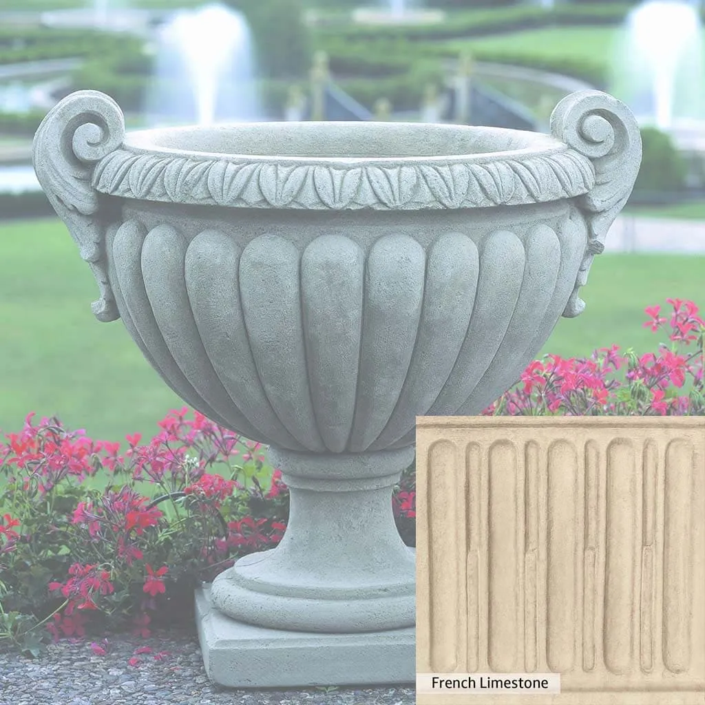 Campania International Longwood Volute Handle Urn