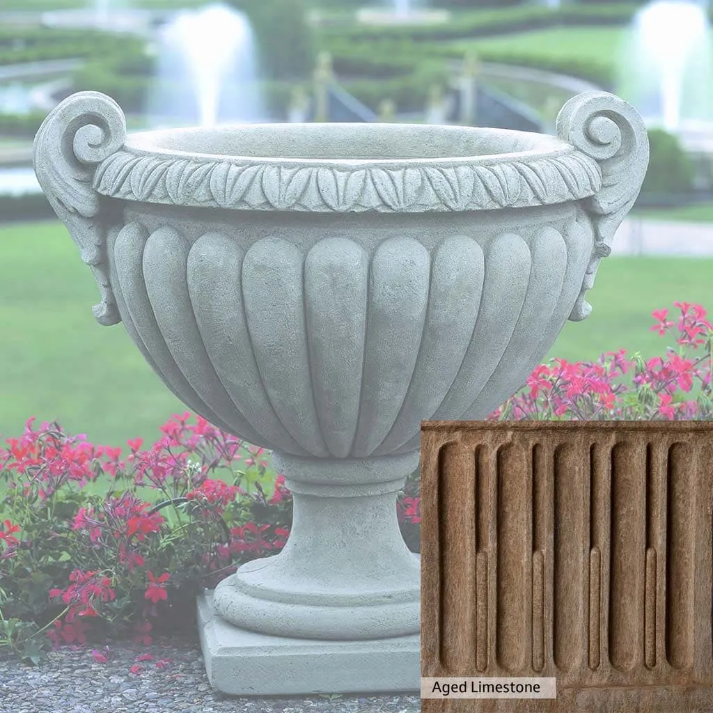 Campania International Longwood Volute Handle Urn