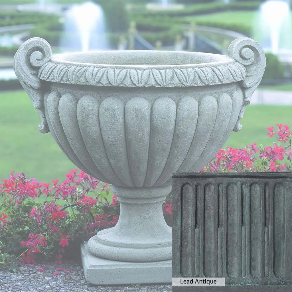 Campania International Longwood Volute Handle Urn