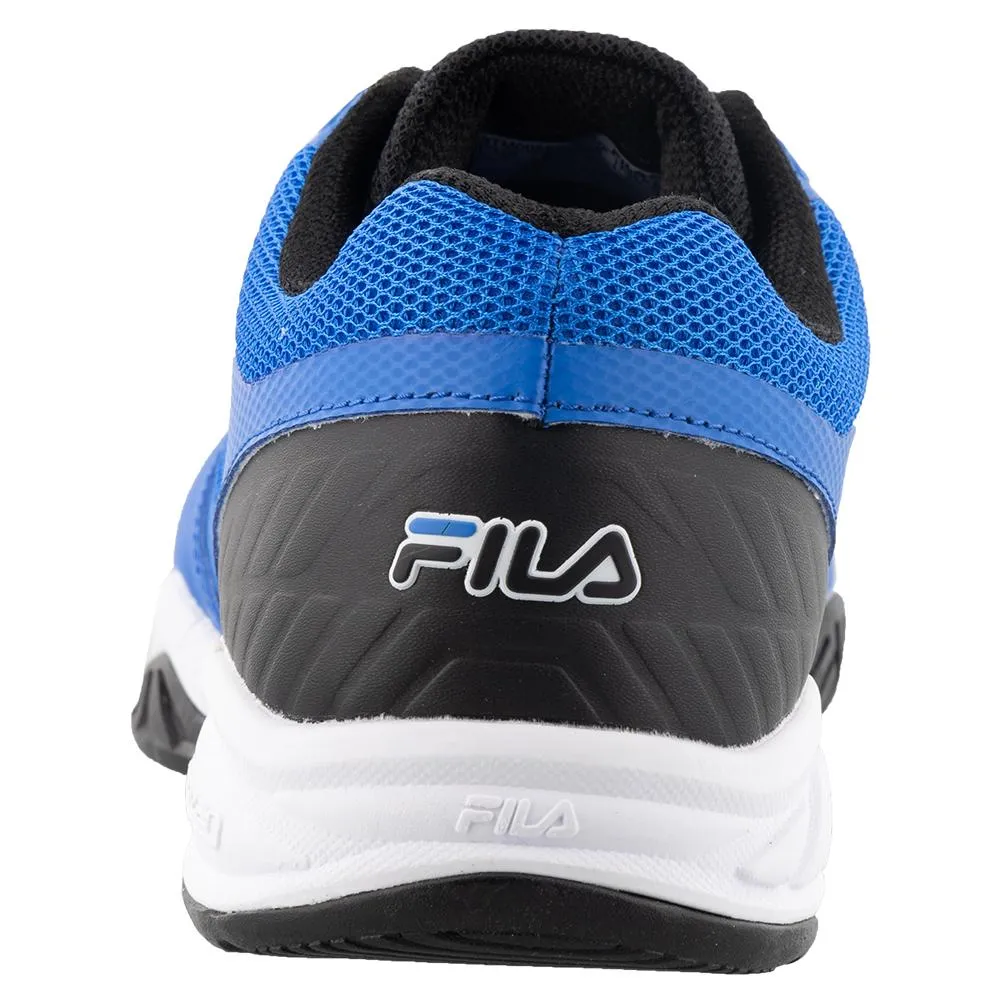 Junior`s Axilus Tennis Shoes Blue and Black