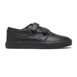 Lakai Shoes Griffin Kids - Black/Black Leather