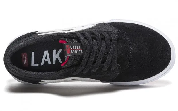 Lakai Shoes Griffin Kids - Black/White Suede