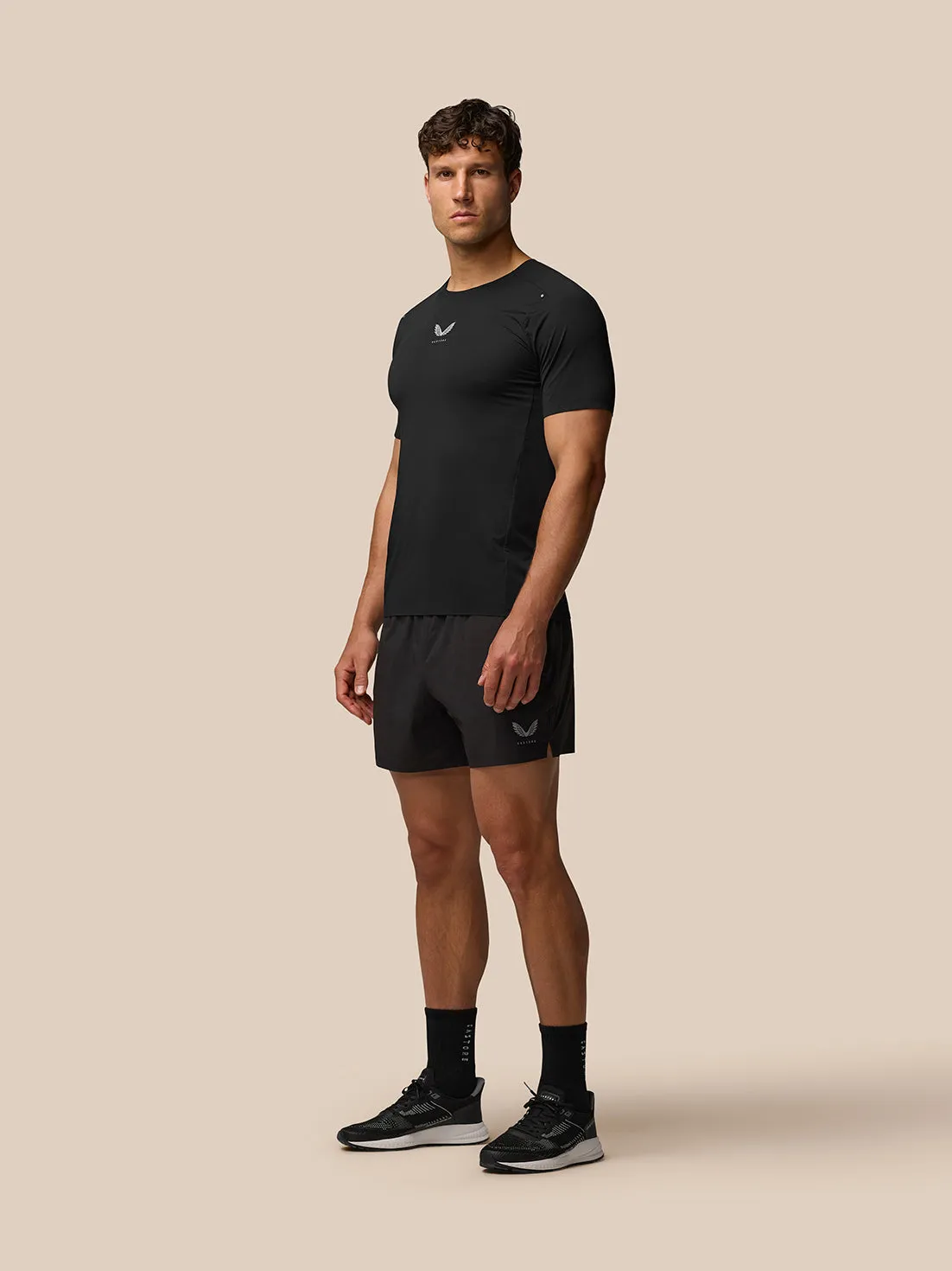 Men's Zone Lightweight Ventilation 5" Training Shorts – Black