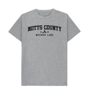 Notts County Classic Location Grey T Shirt