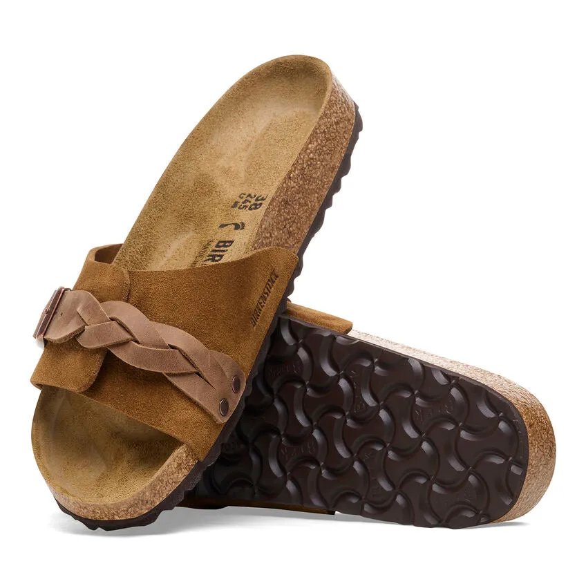 PULA OITA BRAIDED SUEDE LEATHER | MINK