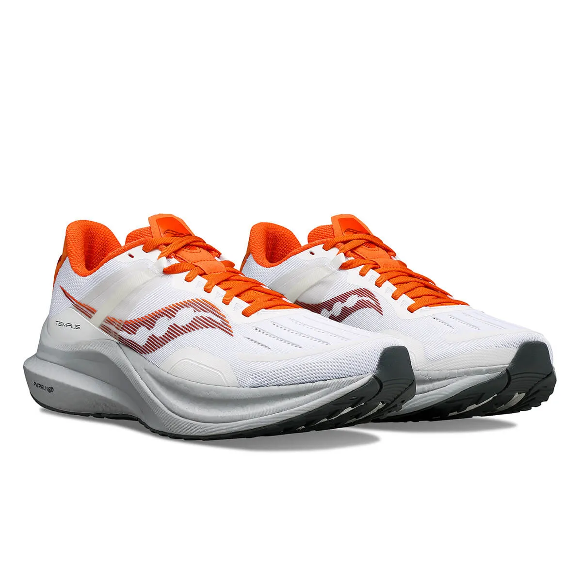 Saucony Tempus Mens | White/pepper