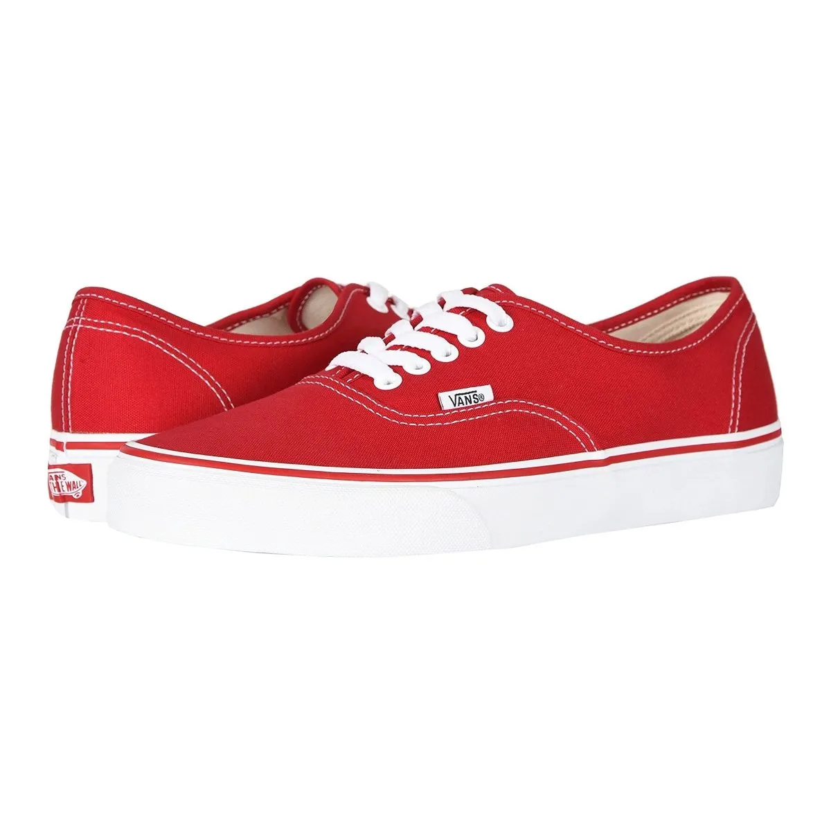 Vans Unisex Authentic Red Canvas