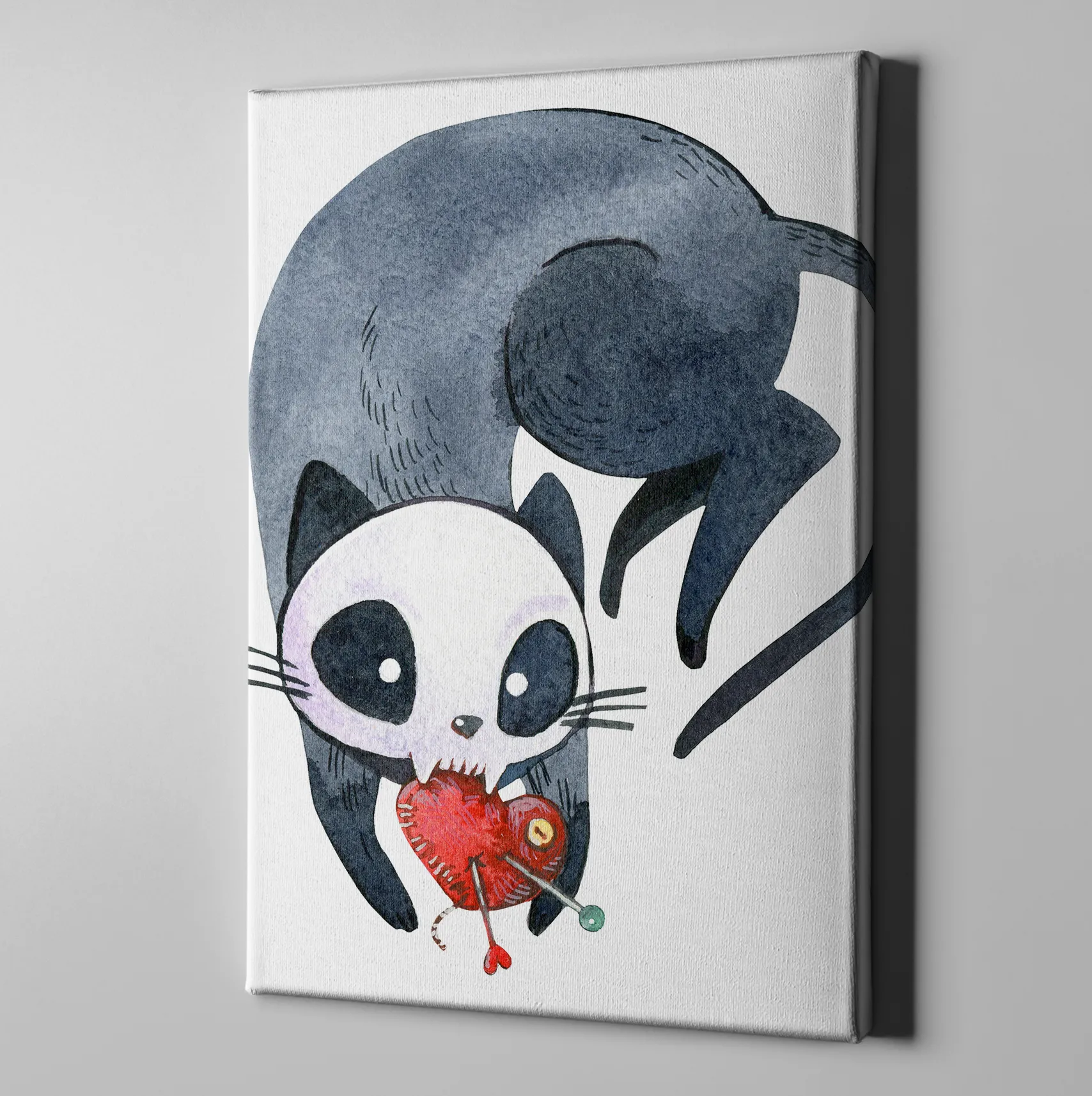 Voodoo Kitty Gallery Wrapped Canvas