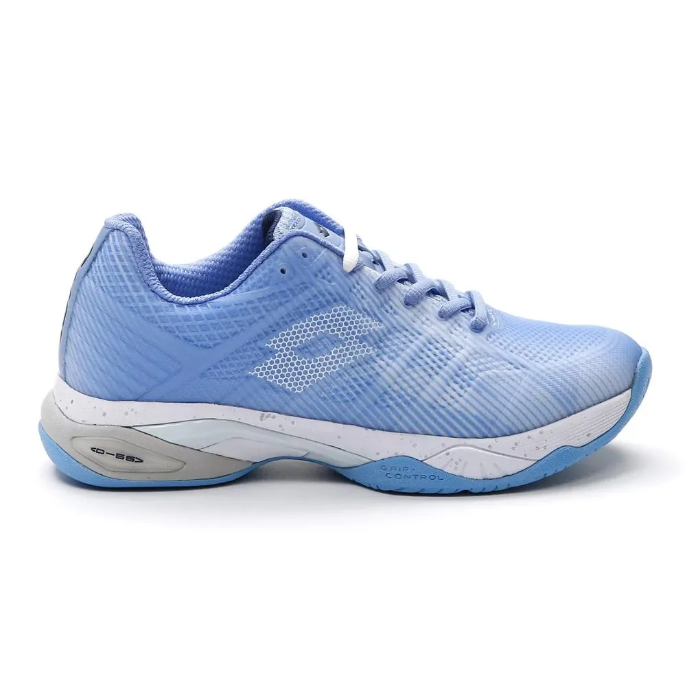 Women's Mirage 300 3rd Speed Tennis Shoes Chambray Blue and All White